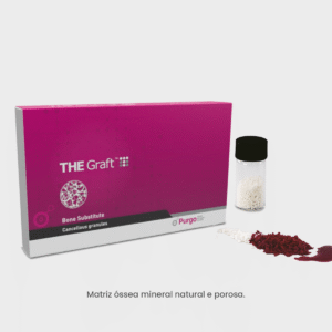 Enxerto ósseo premium 0,6cc | Porcino | Frasco