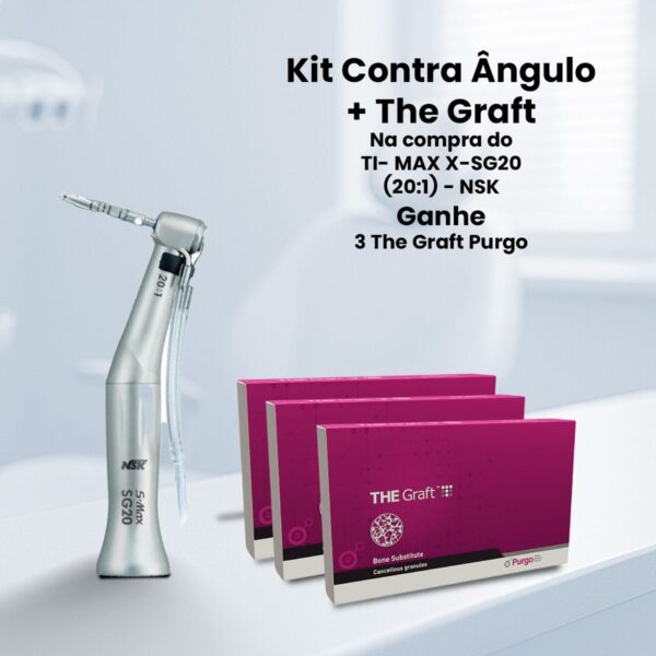 PROMOÇÃO: Compre Contra Ângulo S-MAX SG20 Ganhe 3 THE Graft – 1,8 cc – 0,5g