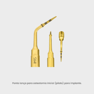 Broca lança para piezo |Mectron | IM1S