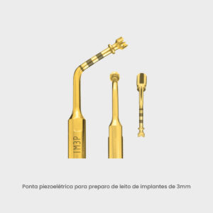Broca para osteotomia piezo implante | 3mm | IM3P