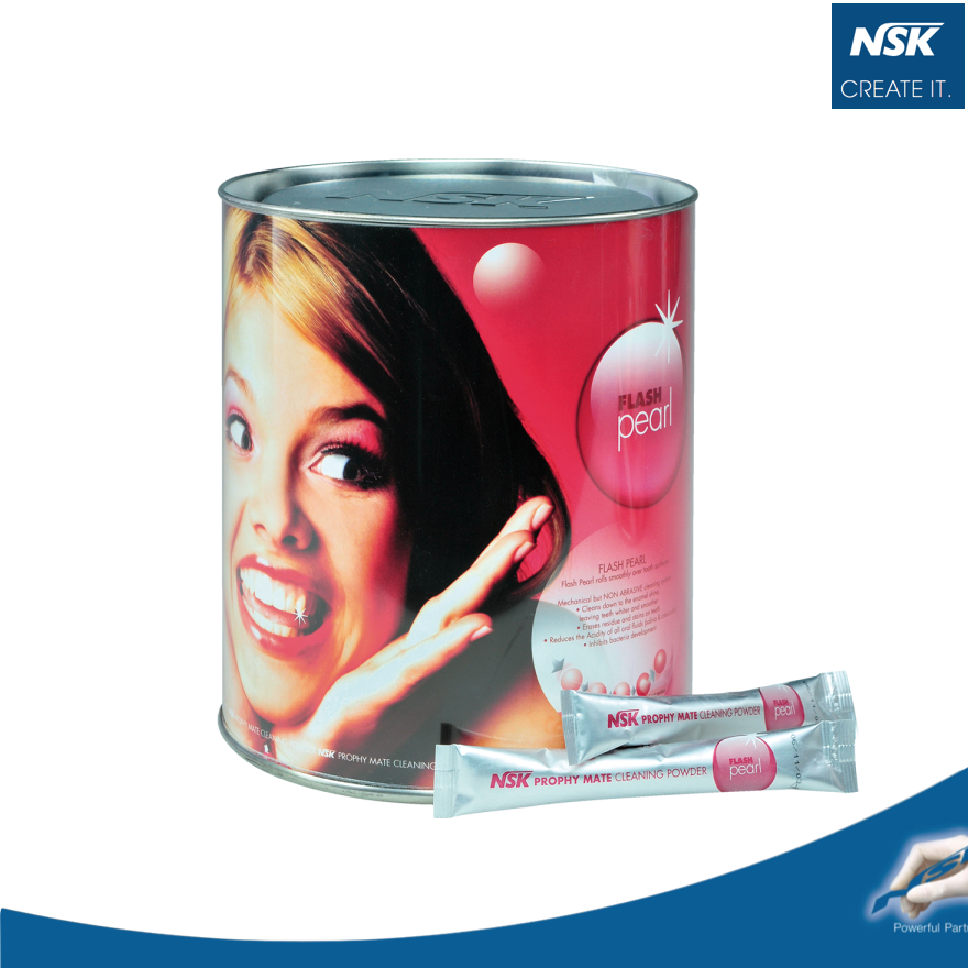 NSK Flash Pearl® | (4 Un.) Pó de Bicarbonato para Profilaxia - Imagem 2
