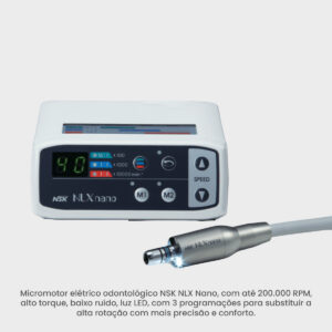 Micro motor elétrico | NLX Nano 220V